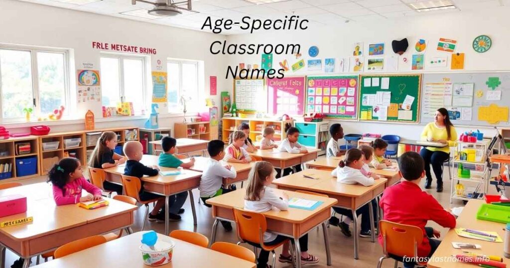Age-Specific Classroom Names