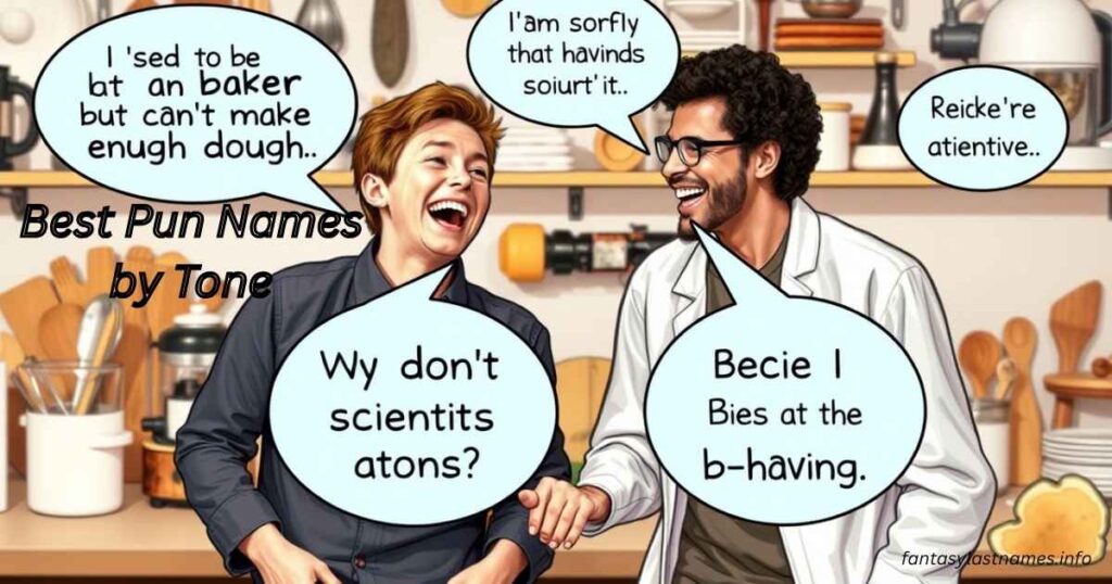 Best Pun Names by Tone