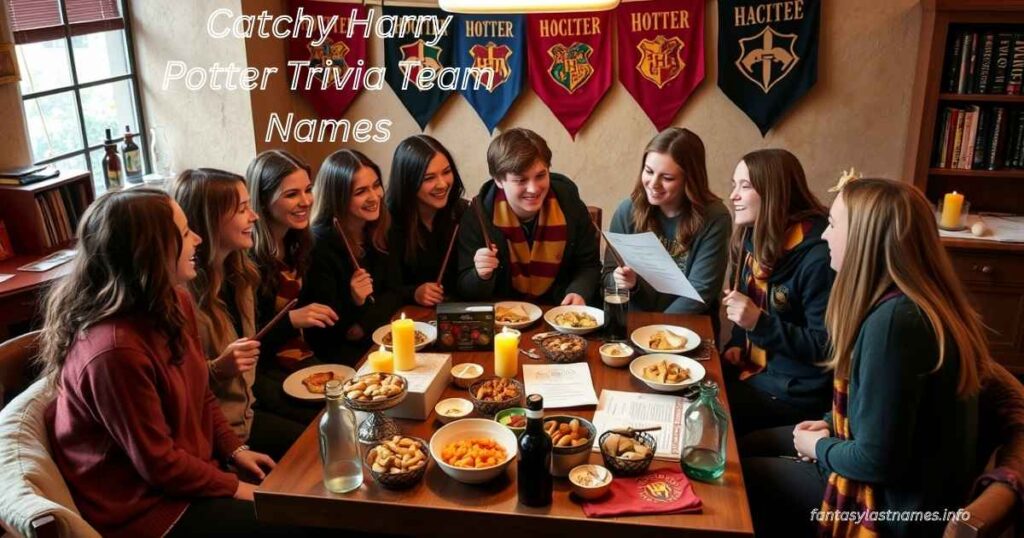 Catchy Harry Potter Trivia Team Names