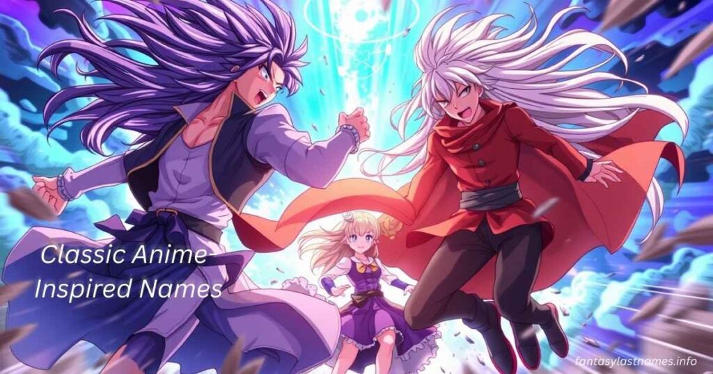 Classic Anime-Inspired Names