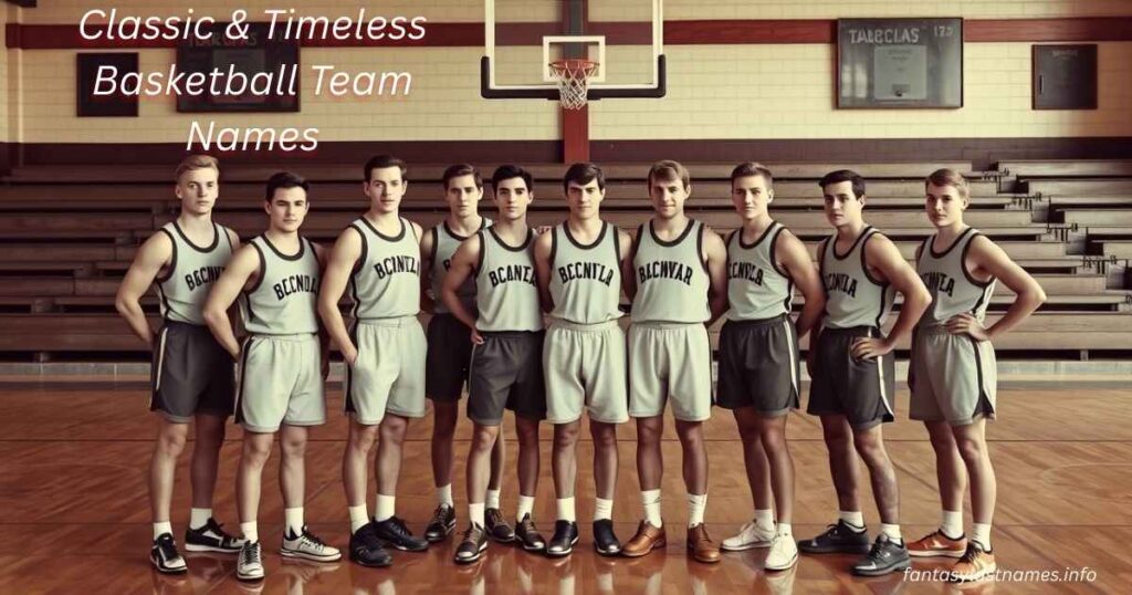 Classic & Timeless Basketball Team Names