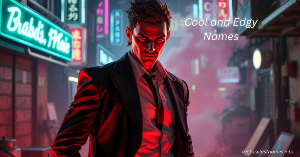 Cool and Edgy Names