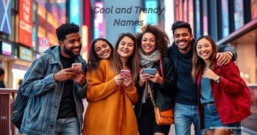 Cool and Trendy Names
