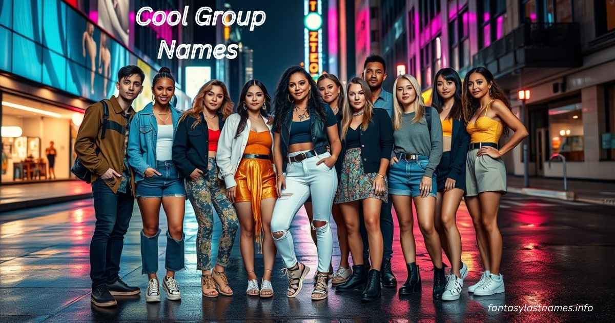Cool Group Names