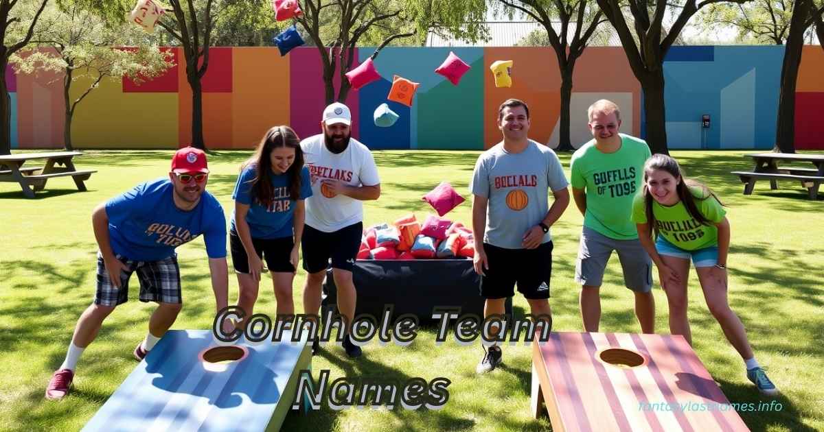 Cornhole Team Names