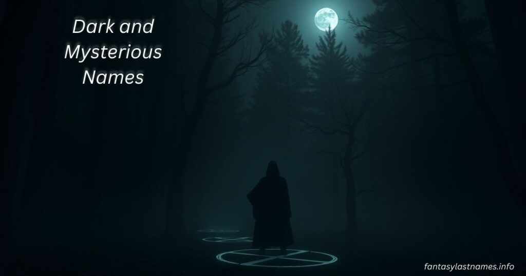 Dark and Mysterious Names