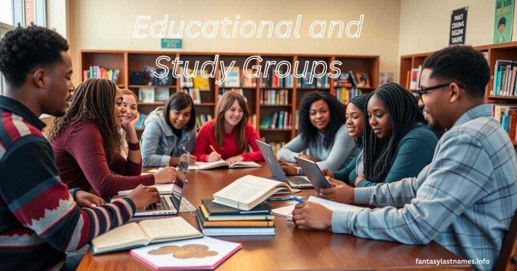 Educational and Study Groups