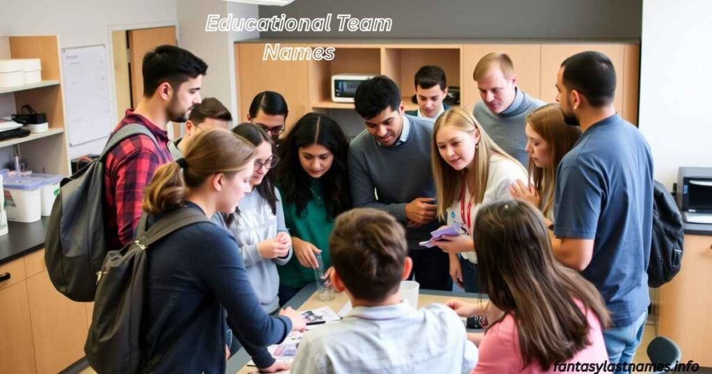 Educational Team Names