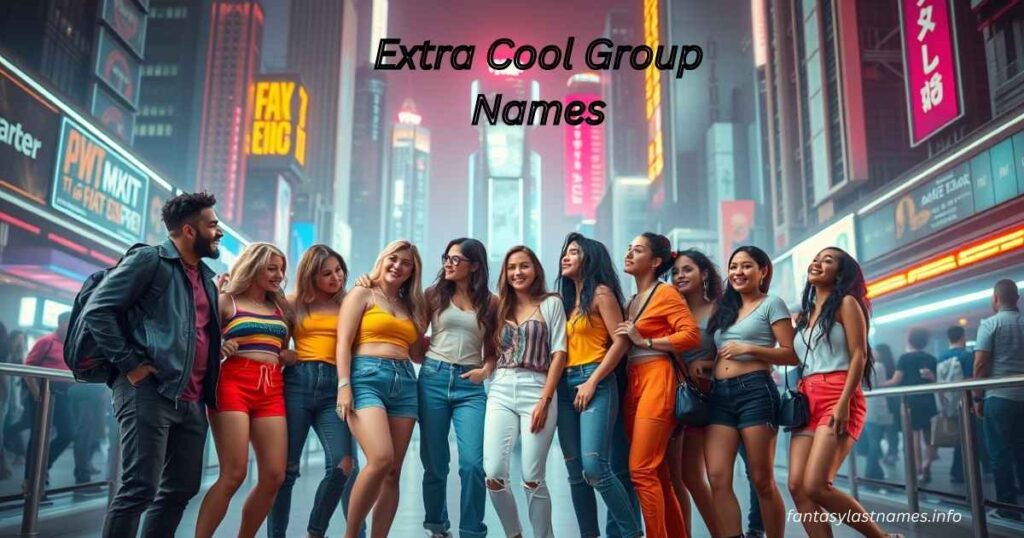 Extra Cool Group Names