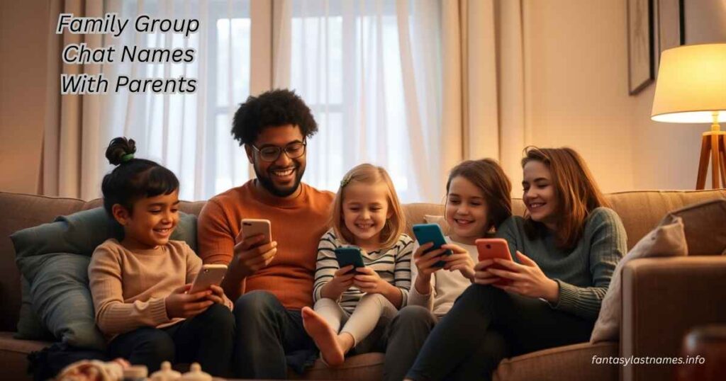 Family Group Chat Names With Parents