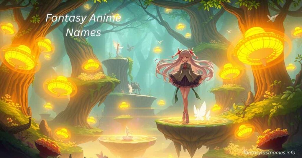 Fantasy Anime Names