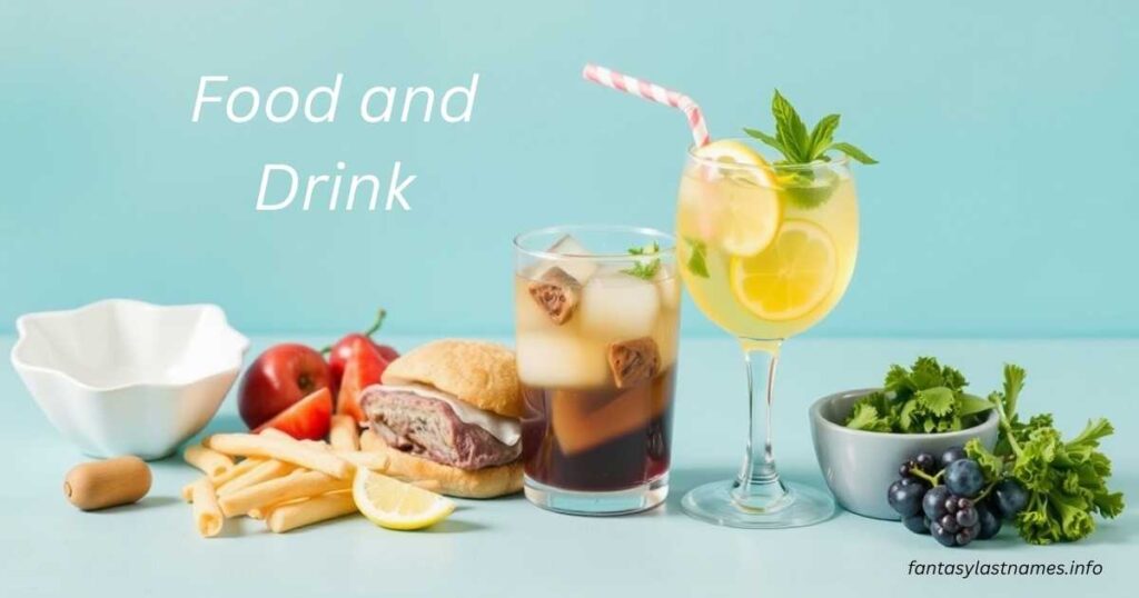 Food and Drink