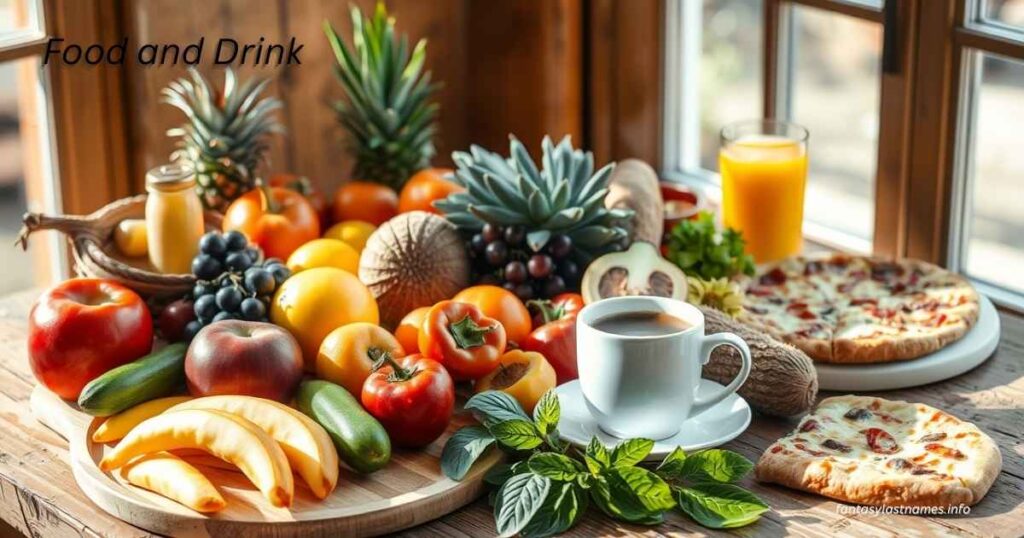 Food and Drink