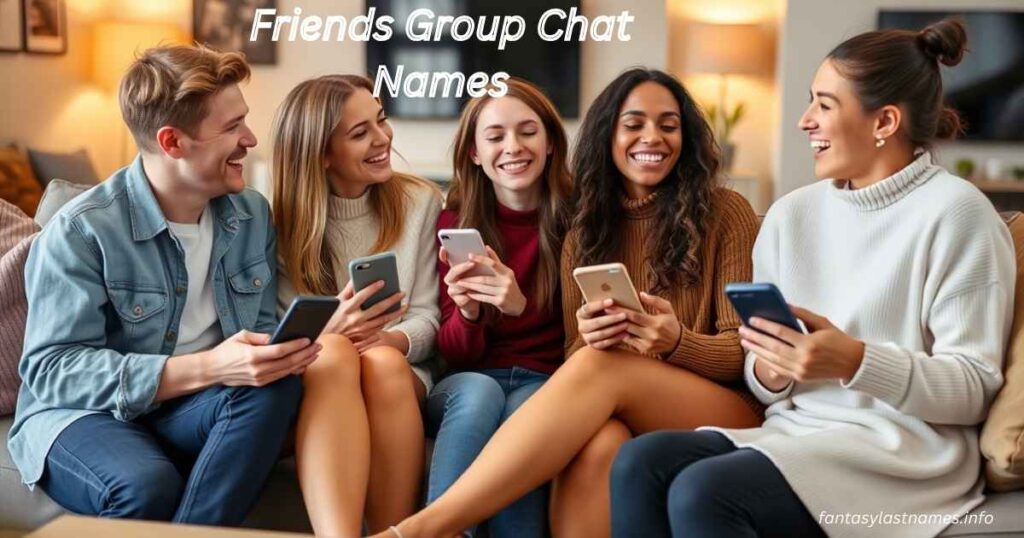 Friends Group Chat Names