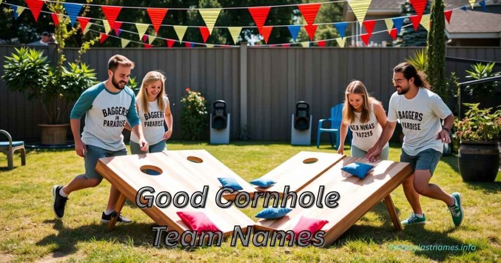 Good Cornhole Team Names