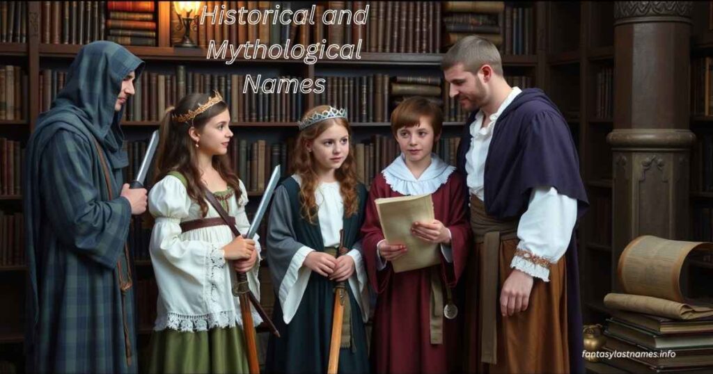 Historical and Mythological Names