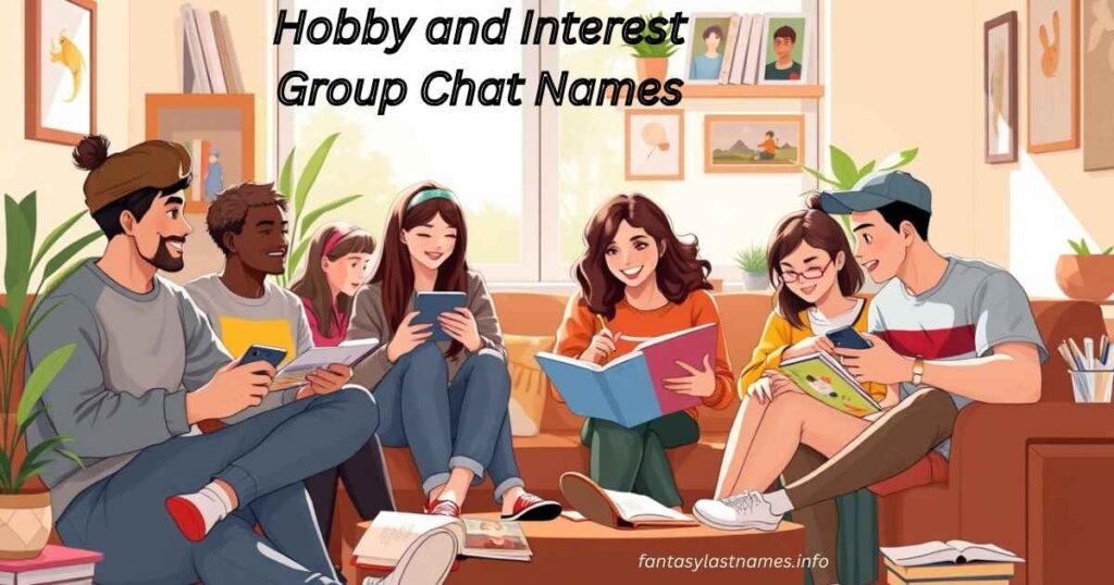 Hobby and Interest Group Chat Names