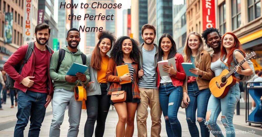 How to Choose the Perfect Name