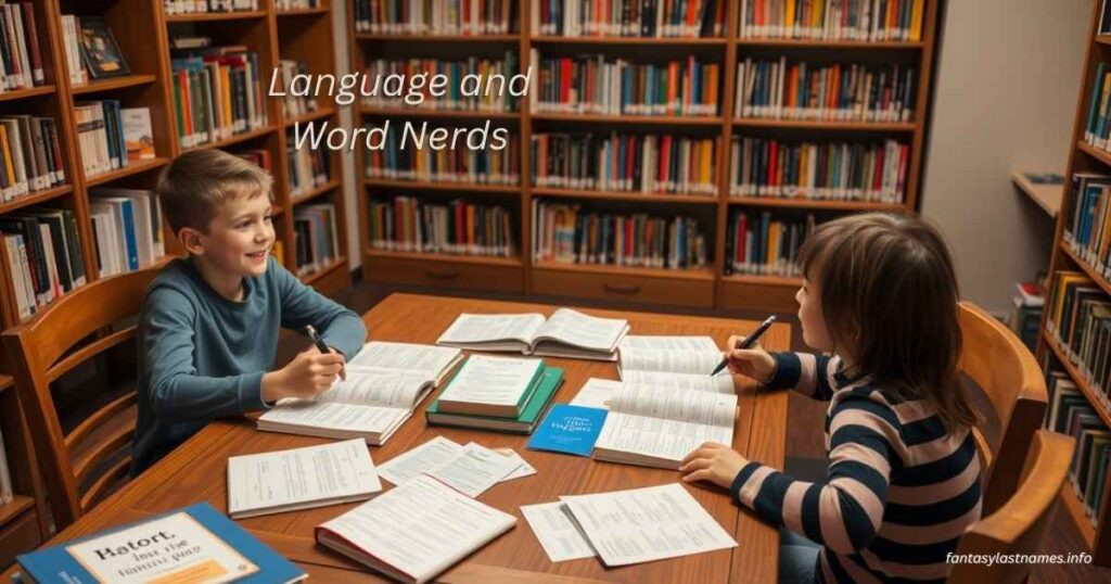 Language and Word Nerds