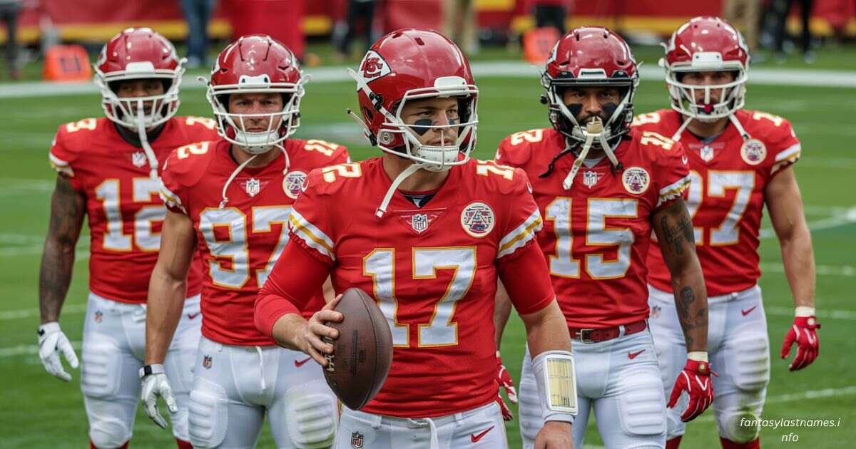 Mahomes Fantasy Football Team Names
