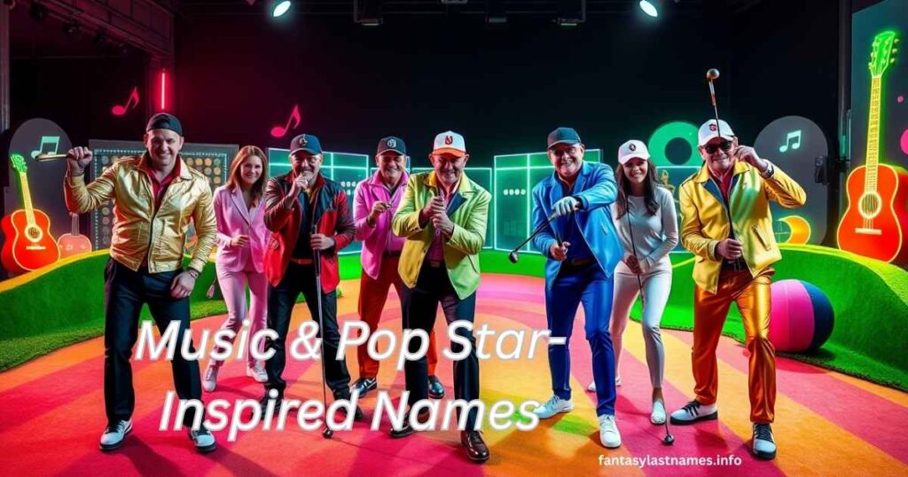 Music & Pop Star-Inspired Names