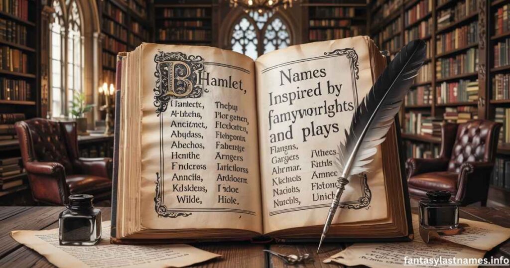 Names Inspired by Famous Playwrights and Plays