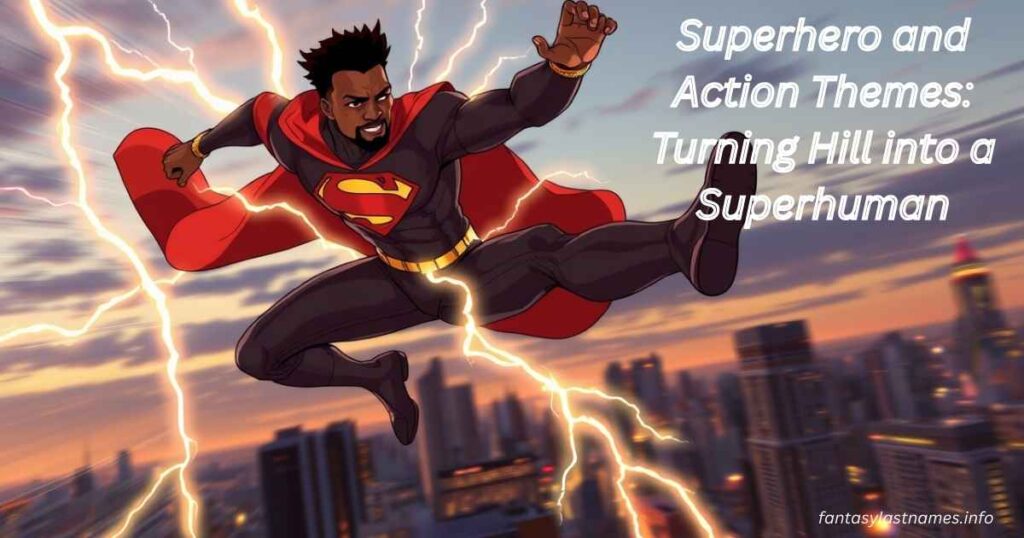 Superhero and Action Themes: Turning Hill into a Superhuman
