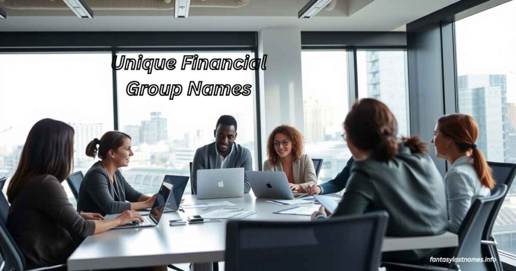 Unique Financial Group Names