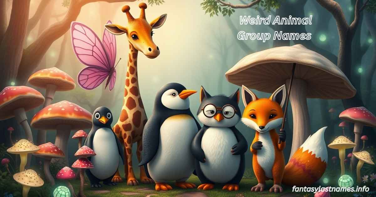 Weird Animal Group Names