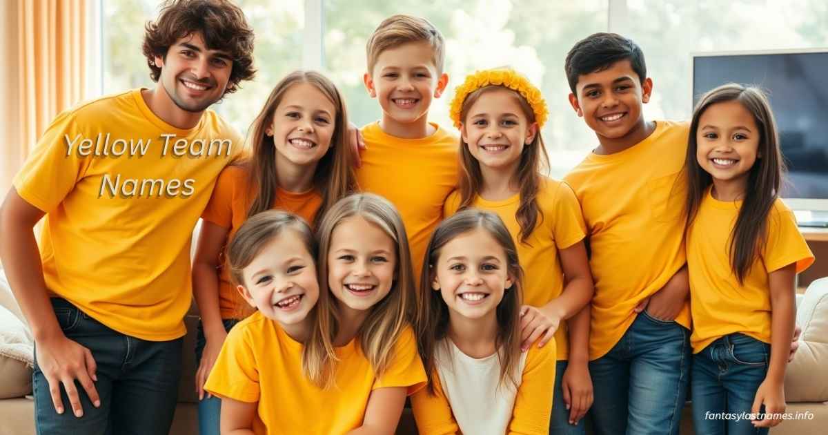 Yellow Team Names