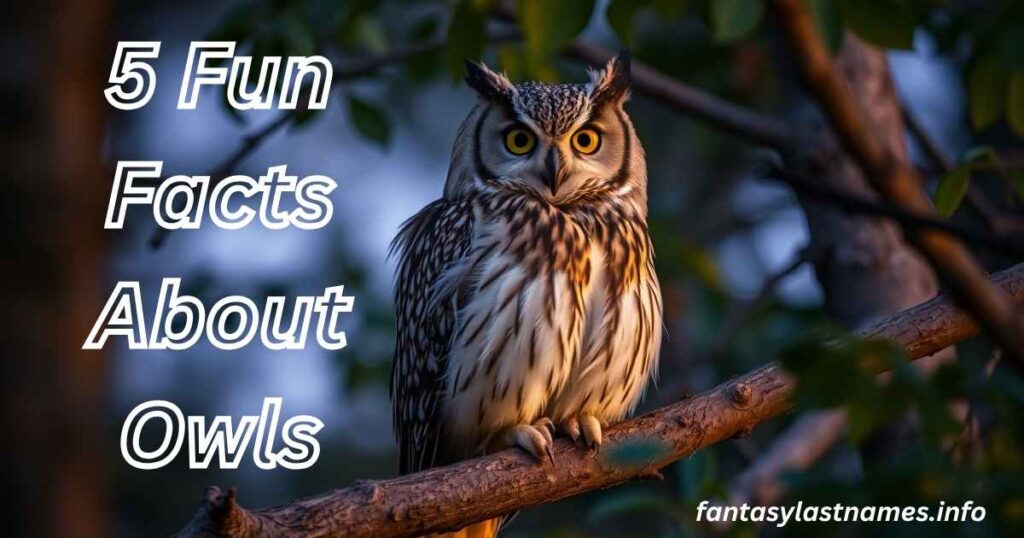5 Fun Facts About Owls