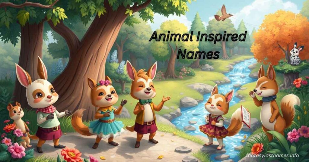 Animal Inspired Names
