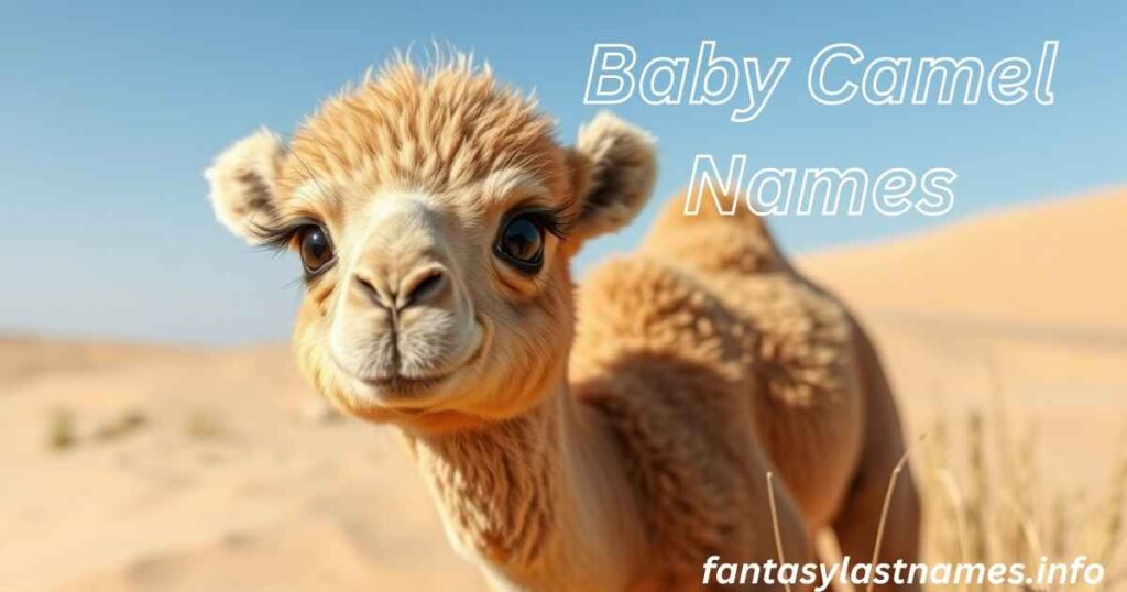 Baby Camel Names