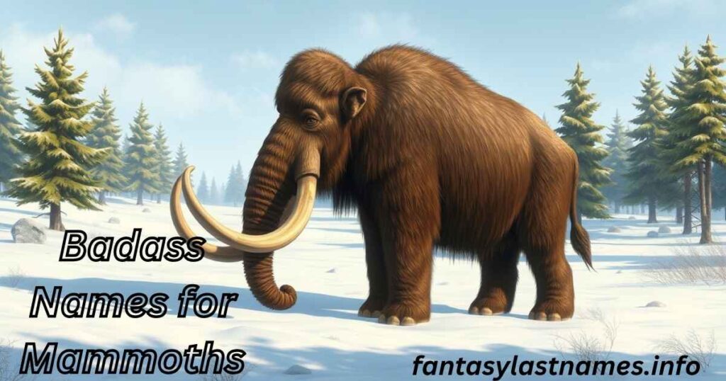 Badass Names for Mammoths