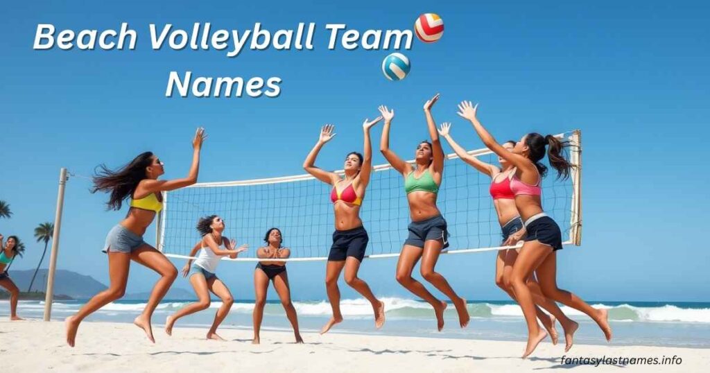 Beach Volleyball Team Names