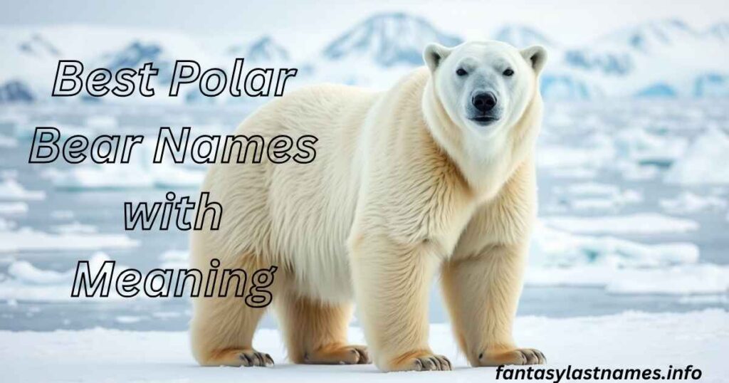 Best Polar Bear Names with Meaning