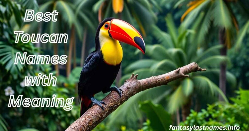 Best Toucan Names with Meaning