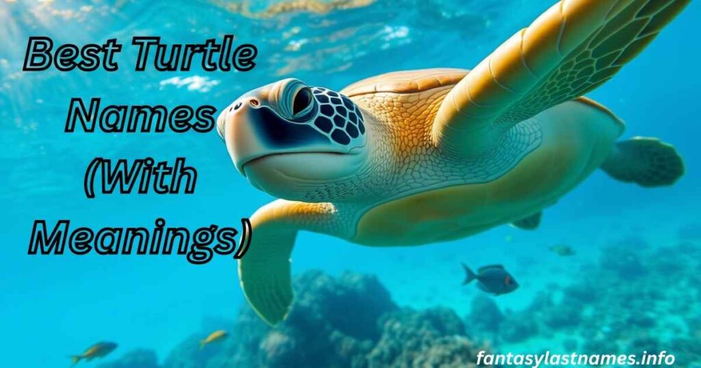 Best Turtle Names (With Meanings)