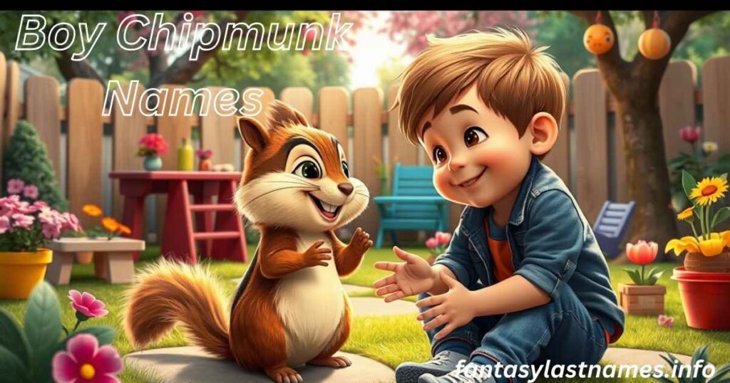 Boy Chipmunk Names