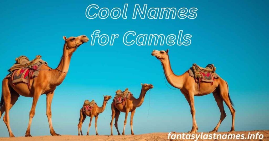 Cool Names for Camels