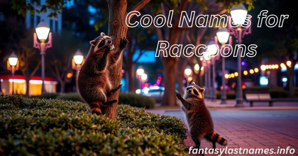 Cool Names for Raccoons