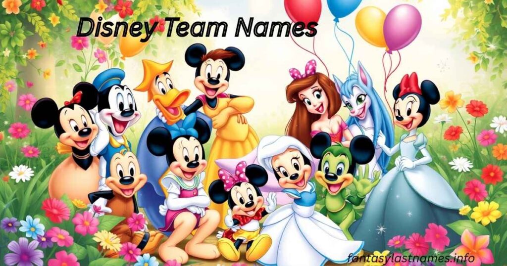 Disney Team Names