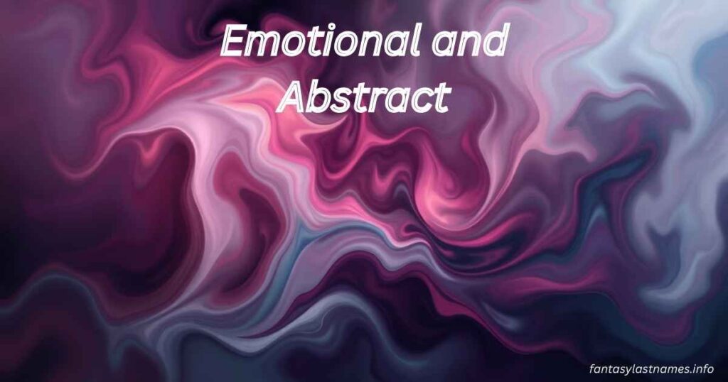 Emotional and Abstract