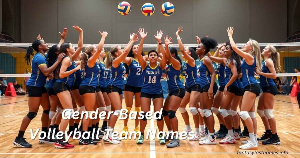 Gender-Based Volleyball Team Names