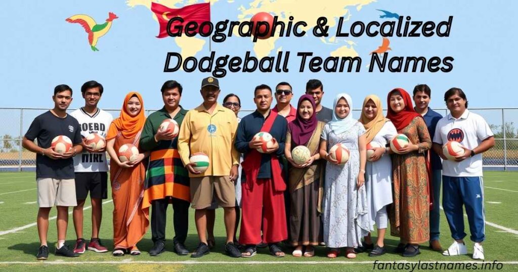 Geographic & Localized Dodgeball Team Names