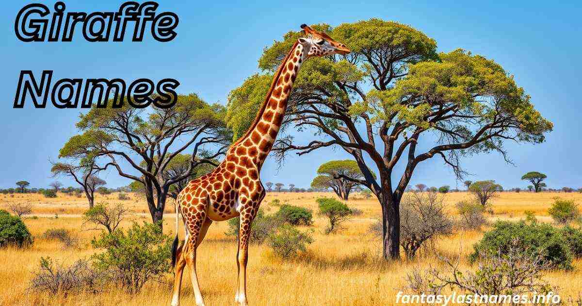 Giraffe Names