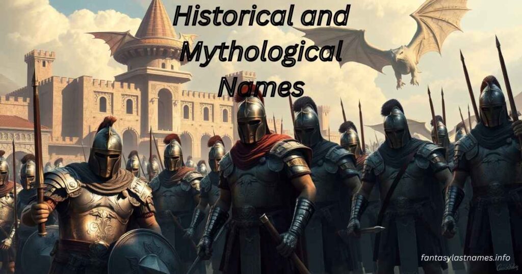 Historical and Mythological Names