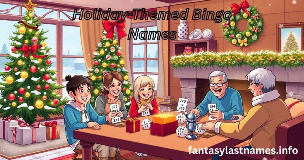 Holiday-Themed Bingo Names