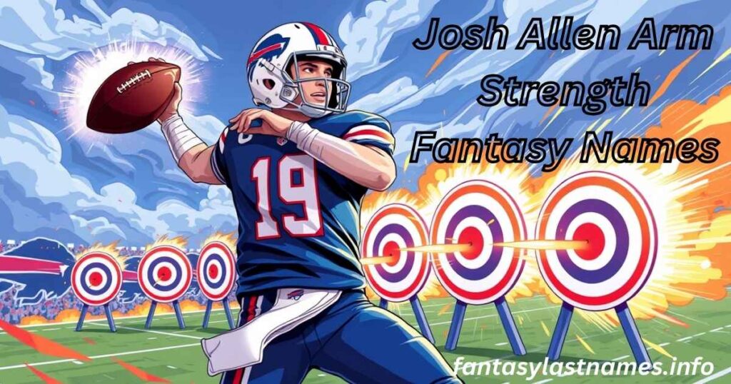 Josh Allen Arm Strength Fantasy Names