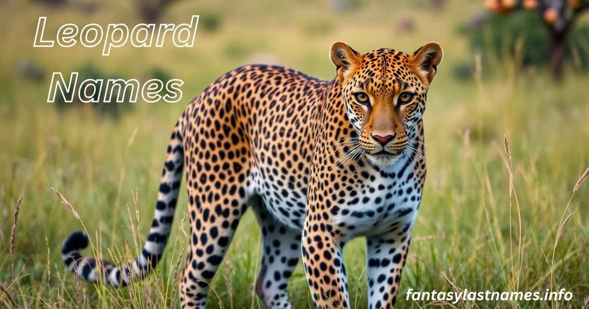 Leopard Names
